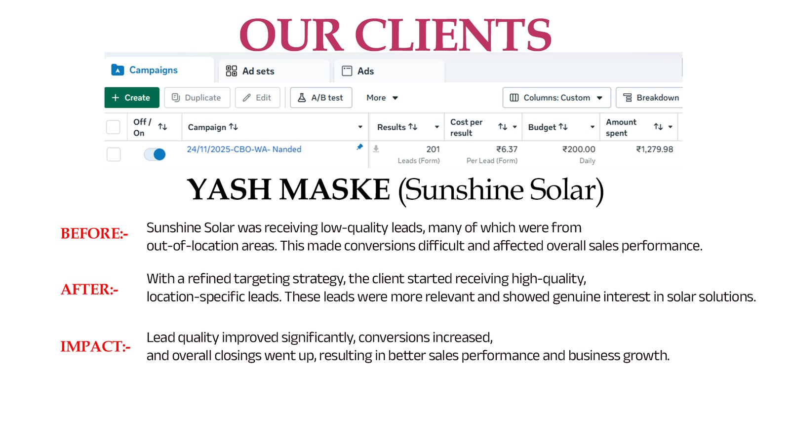 Client Result 12